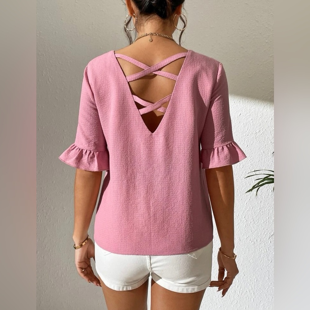 Pink Blouse, L